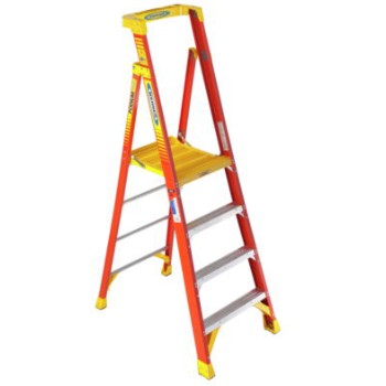 Fiberglass Podium Ladder - 4 foot