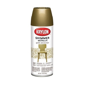 Shimmer Metallic Finish,  Gold  ~ 11.5 oz Cans