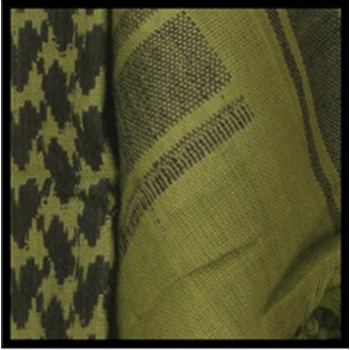 Shemagh, Olive/Black
