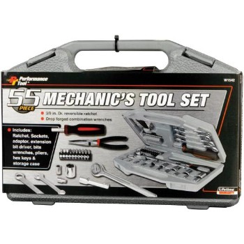 55pc Mechanics Tool Set