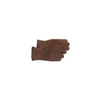 Split Leather Gloves - Unlined - Large