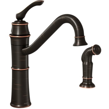 Kitchen Faucet With Spray, Oil Rubbed Bronze
