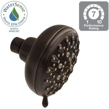 5 Function Showerhead, Oil Rubbed Bronze