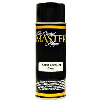 Gemini Master's Magic Lacquer Stain, Clear Satin ~ 12 oz Aerosol