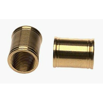 Couplings - Polished Brass - 1/8 inch