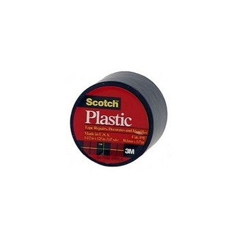 Plastic Tape - Black - 1.5 x 125 inch