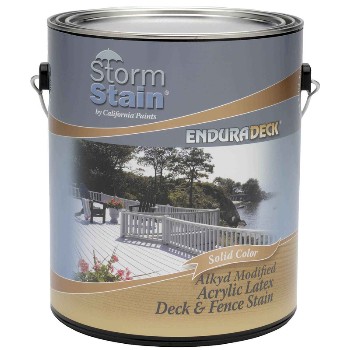 California Paint - Storm Stain 47811 1g Rdwd Enduradeck Stain Best Price