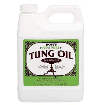 Tung Oil, 100% Pure ~  One Quart