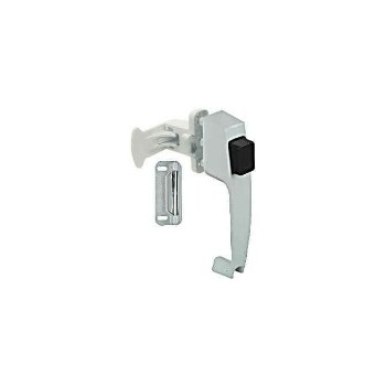 White Push Button Latch, Visual Pack 1316 