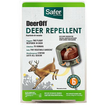 Safer Brand DeerOff  Deer Repellent ~  6 Stations