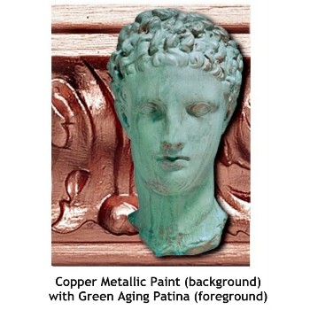 Copper Reactive Metallic Paint ~ 16 oz