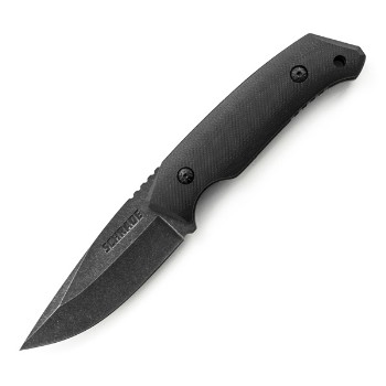 Tactical Fixed Blade, 3.7 in., G-10, Drop Point, Plain