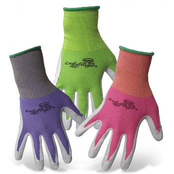 Ladies Nitrile Palm Gloves, Small
