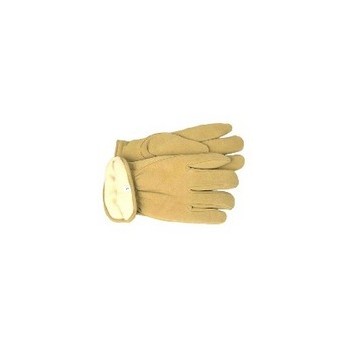 Split Deerskin Gloves - Lined - Medium