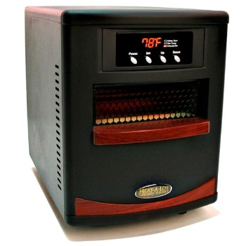 Infrared Heater - 1500 Watt - Black