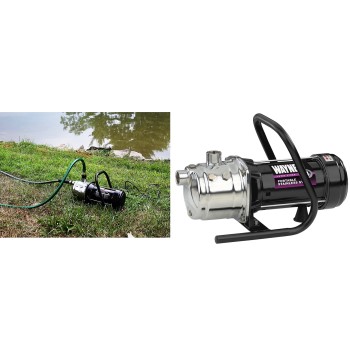 Portable Stainless Steel Lawn Pump ~ 1 HP