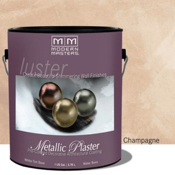 Luster Series Metallic Plaster, Champagne ~ Gallon