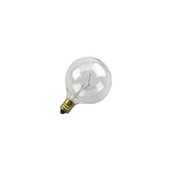 Light Bulb, Globe Clear 120 Volt 40 Watt