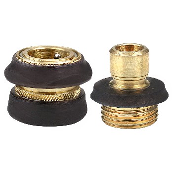 Quick Connector, Brass  ~  Male & Female Ends