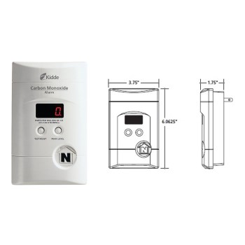 Nighthawk Plug-In Carbon Monoxide Detector Alarm