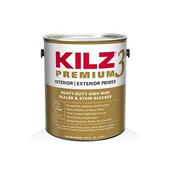 Kilz Premium Sealer/Primer/Stain Block, White  ~ Gallon