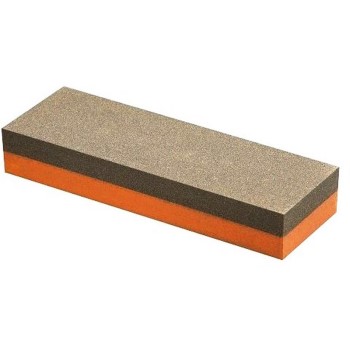 India Combination Grit Bench Stone, Coarse/Fine ~ 5" x 2" x 3/4"
