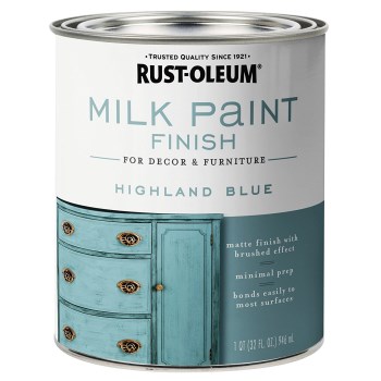 Milk Paint Finish,  Highland Blue  ~  Quart