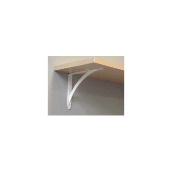 Elegant Shelf Bracket, White ~ 6 3/4" x 5 5/8"