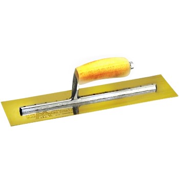 Golden Stainless Steel Finish Trowel ~ 12" x 4" 