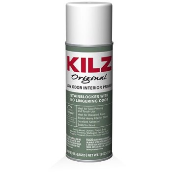 KILZ Low Odor Interior Primer,  White ~ 13 oz  Aerosol