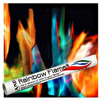 Rainbow Flame Sticks   ~  Pack of 24 Sticks 