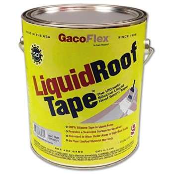 Liquid Roof Tape, Light Gray ~ Gallon