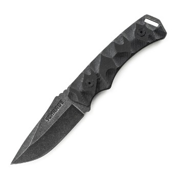 Tactical Fixed Blade, 3.4 in., G-10, Drop Point, Plain