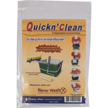 Bucket Liners, 4 gallon ~ 5 pack