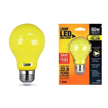 Non-Dimmable LED Yellow Bug Light ~ 60w Replacement