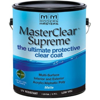 MasterClear Protective Clear Coat, Matte ~ Gallon
