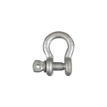 Galvanized Anchor Shackles - 3/8 inch