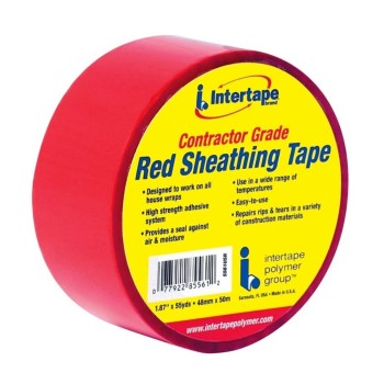 Contractor Grade Sheathing Tape, Red ~ 1.87" x 55 yds