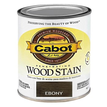 Wood Stain, Ebony ~ 8 oz 