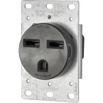 R10-5372-S 30 Amp Receptacle