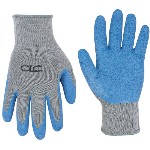 Gr/Bl Ltx Grip Glove