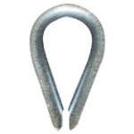 Wire Rope Thimble, 3232 bc 3/8 inches