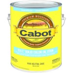 OVT Solid Color Oil Stain,  Neutral Base ~ Gallon
