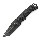 Tactical Fixed Blade, 3.4 in., G-10, Tanto Point, Plain