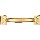 Brass Utility Pull, Visual Bus 171  6 - 1/2 inches.