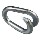 Zinc Plated Lap Link, 3152 bc 5 / 16 Inches 