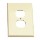 001-86103 Outlet Plate-Ivory