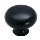 Knob - Matte Black Finish - 1.25 inch