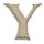 House Letter Y,  Simulated Wood-Grain Letter ~ 7"
