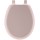 Round Molded Wood Toilet Seat ~ Pink